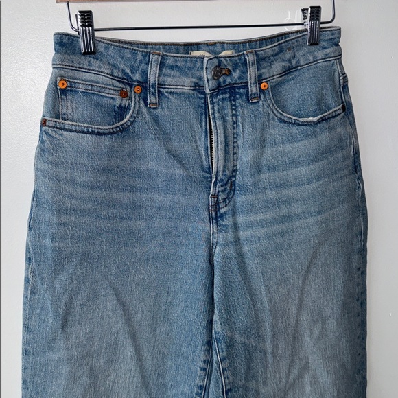 Madewell The Curvy Perfect Vintage Wide Leg Crop Jeans - Picture 4 of 8